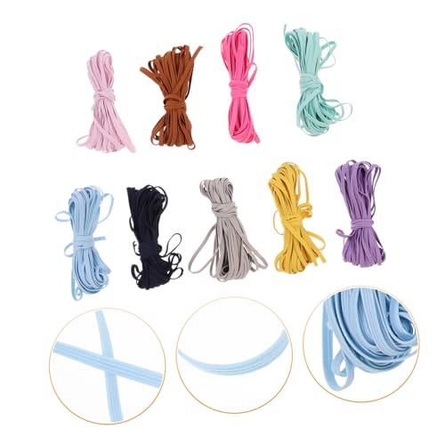Bande élastique colorée pour couture DIY facile à couper - 8