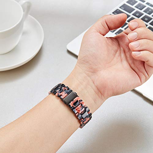 Image of BINLUN Compatible with Apple Watch Bands 38mm 40mm 41mm 42mm 44mm 45mm 46mm 49mm for Women Men Lightweight Resin Watch Straps Compatible with iWatch Series 11 /10 /9 /8 /7 /6 /5 /4 /3 /2 /1 /Ultra3 2 1 /SE3 2 1