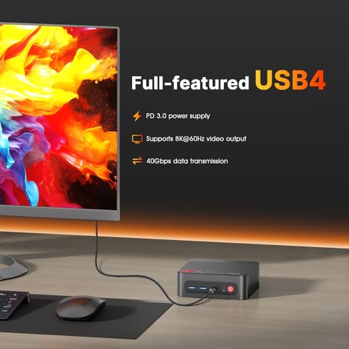 Image of BOSGAME P3 Ryzen 9 6900HX Mini PC,32GB DDR5 1TB SSD