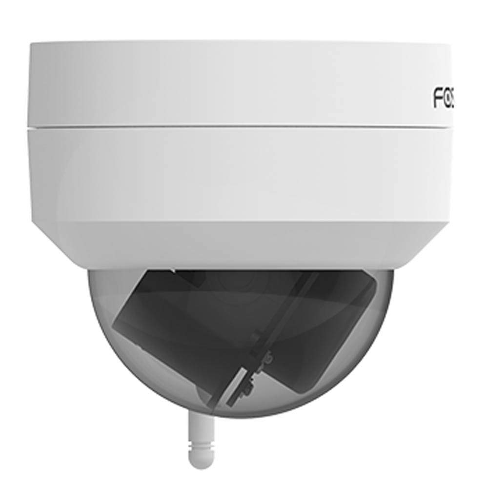 FOSCAM D4Z 4 MP Dual-Band WLAN PTZ Dome Überwachungskamera mit 4-Fach optischem Zoom, inkl. 64GB SD Karte, Wetterfest IP66 und vandalismusgeschützt IK10, Nachtsicht bis 20 m, Menschenerkennung