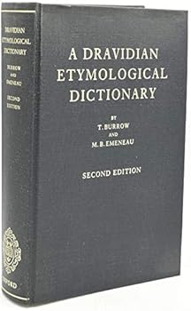 Hardcover A Dravidian Etymological Dictionary Book