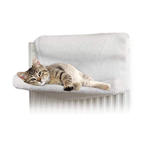 The Home Fusion Company Cat Dog Radiator Bed Warm Fleece Beds Basket Cradle Hammock Animal Puppy Pet #TOP1
