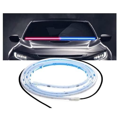 G13 Auto Dash Board Flexible Police Strip Light,Emergency Light,Strobe Light (Red and Blue)-image-32