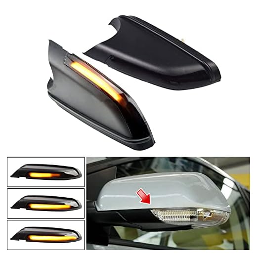 Sidospegel blinkersljus dynamisk LED spegelindikator för VW Polo MK4 FL Vento Skoda Octavia 2006 2007 2008-2010