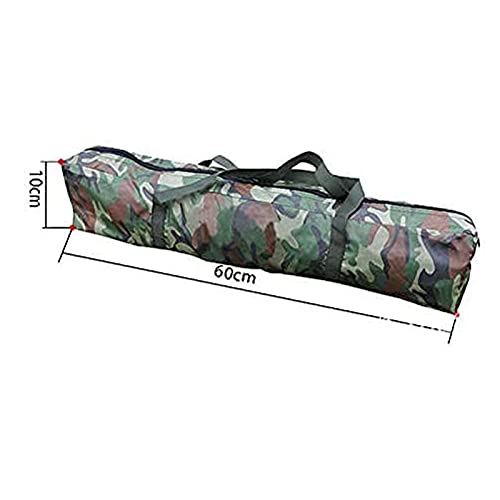 Carpa camuflada impermeable para 3-4 personas azul miniatura 6
