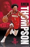 NBA Houston Rockets - Amen Thompson 25 Wall Poster, 19L" x 13W", Premium Unframed Version