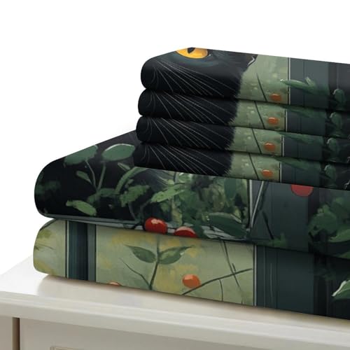 Housse de Couette Microfibre Hypoallergénique Ultra Douce avec Fermeture Éclair