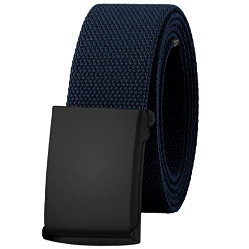 Image of Falari Canvas Web Belt Fully Adjustable Cut to Fit Golf Belt Flip Top Buckle