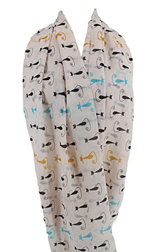Etwoa's Cats Infinity Scarf Circle Scarf Loop Scarf3