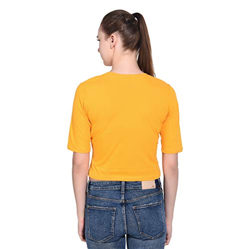 Image of Geum Women's Cotton Round Neck Half Sleeve Top