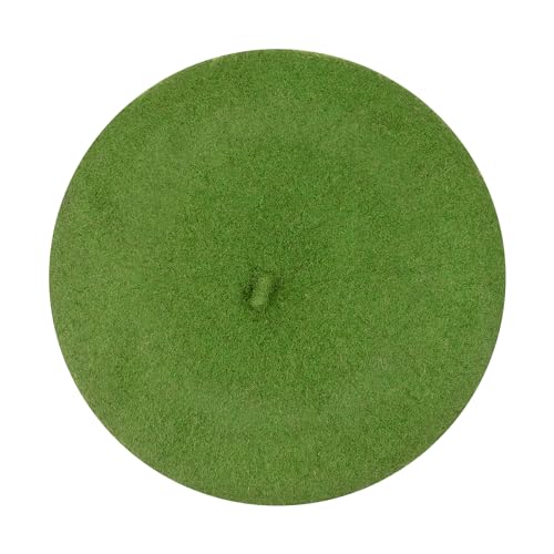 Image of Klong Women Wool Beret Hat French Style Solid Color