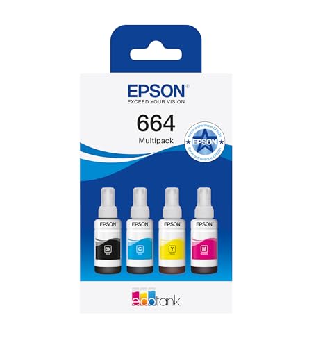 Cartouche d'encre Ecotank Bouteille Serie 664 4 Couleurs - vue 8