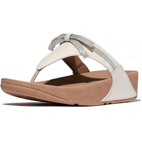 FitFlop fB[X Lulu Glitz-Bow Leather ܐ|XgT_ EFbW, px[WB, 23.0 cm