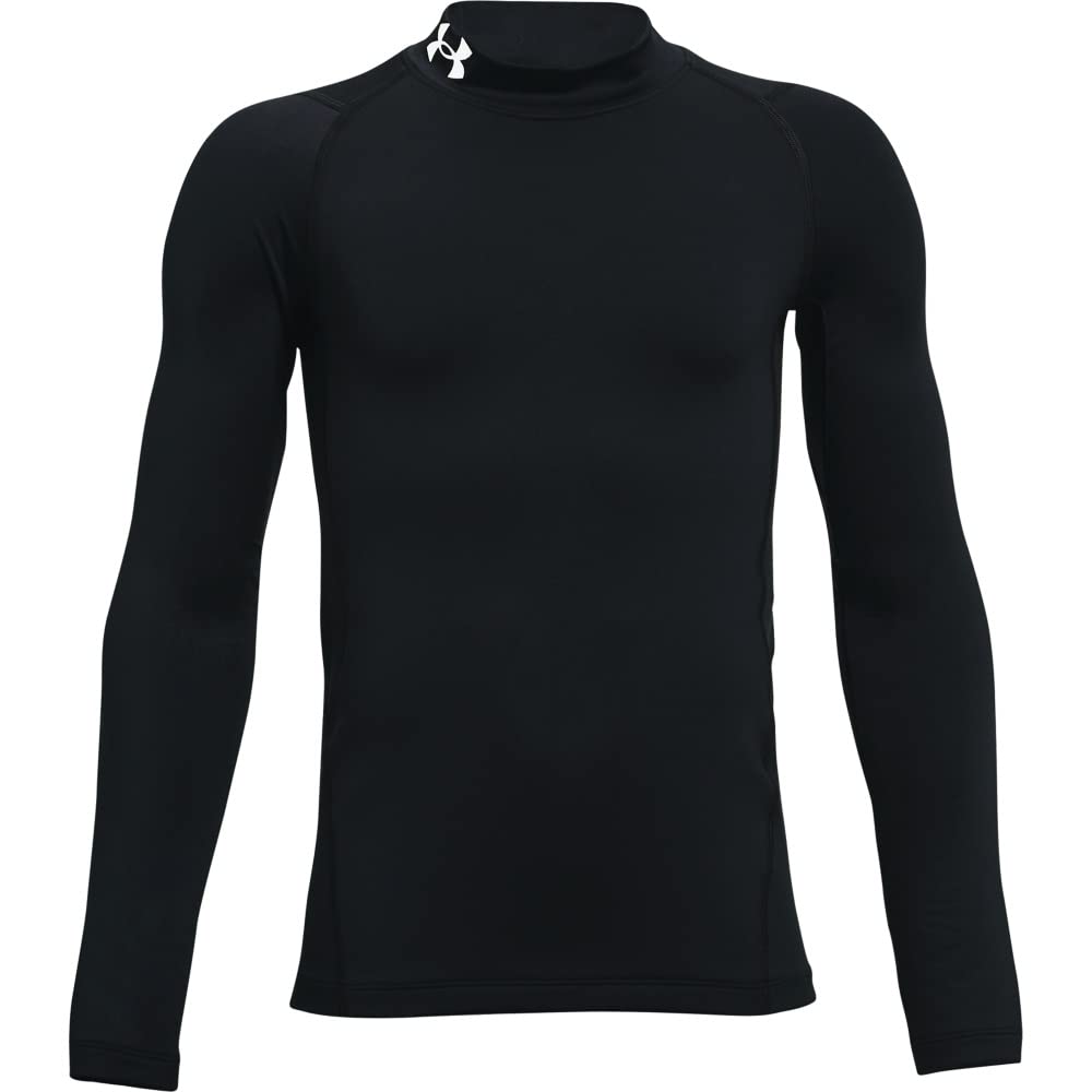 Under ArmourBoys' ColdGear Mock Long Sleeve T-Shirt