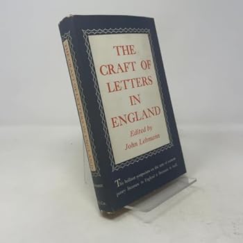 Hardcover The Craft of Letters in England Book