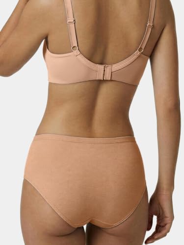 Image of Enamor Bamboo Cotton IP01, Mid Waist Women's Hipster Panty - 3X Softer, 4X More Absorbent, Antimicrobial, No-Pinch Waist, All-Day Comfort