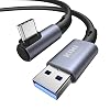 KIWI design Link Kabel 5M/16FT kompatibel mit Quest 2/PICO/PSVR2, USB 3.0 Link Kabel schnell und stabil (schwarz)