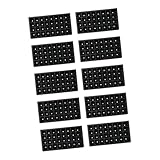 Bothyi 10 Pieces 32 Cell Nursery Seedling Trays with Drainage Hole Easy to Use Indoor Growing Trays for Patio Farm Indoor Garden, 80g