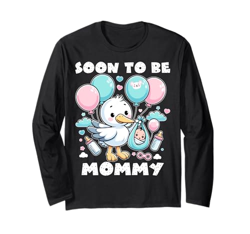 Soon To Be Mommy First Time Mom Pregnancy Baby Stork Manga Larga