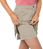 Jack Wolfskin Damen Kalahari Skort, Dusty Grey, 38 EU