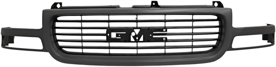 Compatible With 1999 2000 2001 2002 GMC Sierra 1500 2000-2006 Yukon,Yukon Xl 1500 Grille Grill Assembly Black