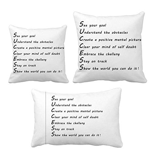 Parure de coussin Embrace Challenges Do It DIYthinker pour la décoration de maison