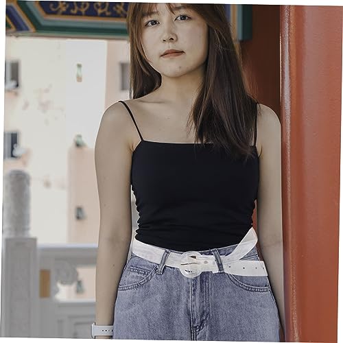 BESPORTBLE Purple Belt Transparent Pvc Belt D-ring Versatile Fashion Accessory for Dress Banquet Party2