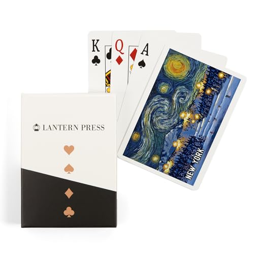 Lantern Press Naipes Póker 52 Cartas Nueva York