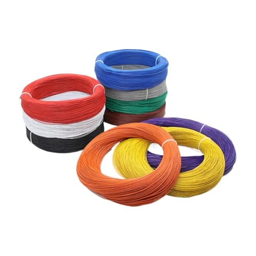 Fil UL1571 30AWG rouge flexible de 200m pour liaisons électriques