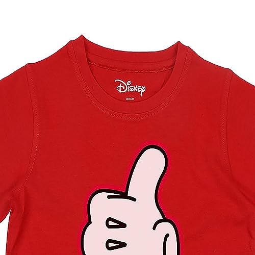 Image of Mickey Mouse Family by Wear Your Mind Regular Fit Boys Tshirt