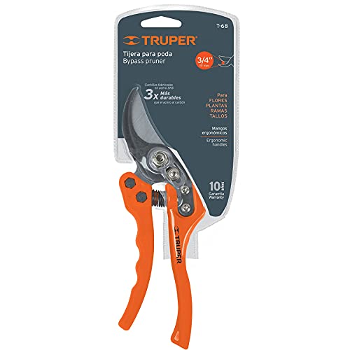 TRUPER T-68 8" Steel / Nylon Bypass Pruner miniatura 4