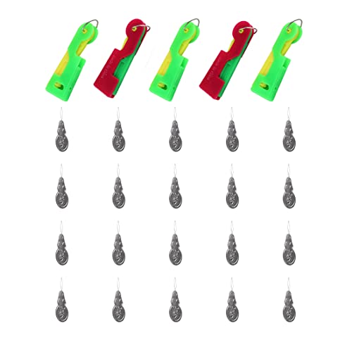 Teegxddy 25 PCS enfile-aiguilles pour couture aiguille couture enfile aiguille couture main enfile aiguilles en acier enfile aiguille enfile aiguille automatique Cover