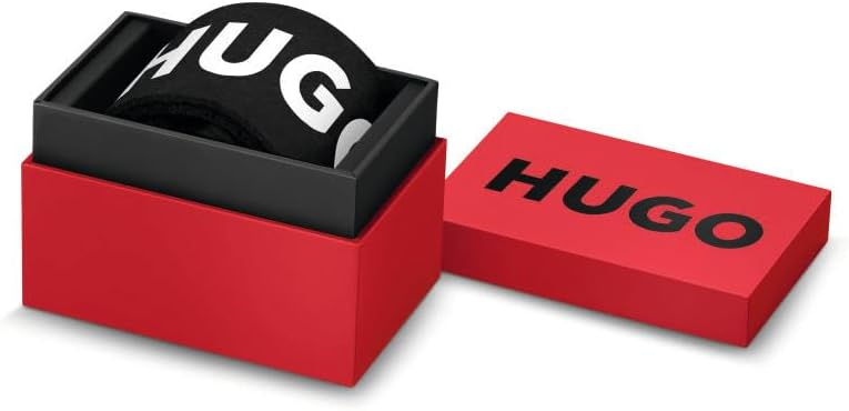 HUGO #Smash Men's Quartz Stainless Steel and Mesh Bracelet Casual Watch, Color: Gold-Tone (Model: 1530178) - Image 7