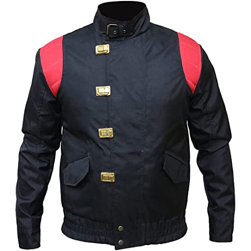 Image of Tzee's Akira Kaneda Jacket-Akira jacket men-Akira Shotaro Kaneda Manga with Text&Capsule Motorcycle Cordura Jacket