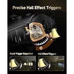 EasySMX D05 PC Controller - Enhanced Wireless Bluetooth Pro Controller with Charging Dock/Hall Sensor/RGB Lighting - No Stick Drift, No Dead Zone - Work for Windows PC, Android, Steam and Switch - Image 4