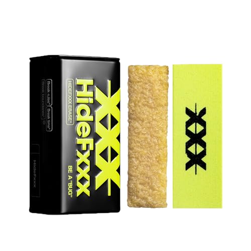 HideFxxx Borrador limpiador de zapatos de gamuza, limpia en seco la tela y las entresuelas sucias, borrador de manchas de zapatos, Negro -, Talla única