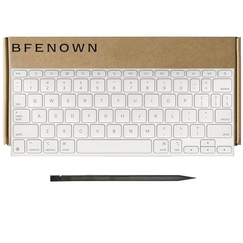 Teclado QWERTY inglés de repuesto Magic Keyboard 2025 iPad Pro 11 M4 blanco