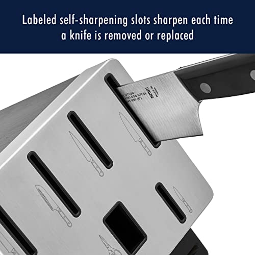 HENCKELS Solution Razor-Sharp 16-pc Knife Set, Chef Knife, Bread Knife, Steak Knife, German Engineered Informed by 100+ Years of Mastery by HENCKELS - Image 3