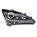 Versuns LED Headlight Assembly for 2006-2012 Lexus IS250 IS350 Passenger Side LED Headlamp with Clear Lens Direct Replacement Headlight (Right)