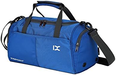 Leparvi Fitness Sport Small Gym Bag with Shoes Compartment Waterproof Travel Duffel Bag for Women and Men