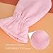 Segbeauty Thick Paraffin Wax Mitts, Paraffin Heated Hand SPA Mittens for Women, Gloves for Women Moisturizing Cracked Hands Hot Wax Hand Paraffin Thermal Treat SPA Wax Warmer Paraffin Wax Machine Pink