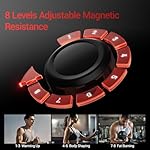 CURSOR FITNESS Elliptical Exercise Machine, Elliptical Machine for Home with 8 Levels Resistance, Silent Magnetic Elliptical Trainer with 12" Stride and LCD Monitor Max 330Lbs - Image 5