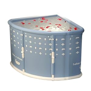 Hjyryhyfddply Eckbadewanne Faltbar Freistehend Modell 1