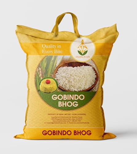 GOBINDO BHOG RICE 10 LBS (4.54 KGS) (PACK OF 1)