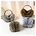 1pc Fur Earmuffs Ear Protection Fashionable Warm And Antifreeze(B)