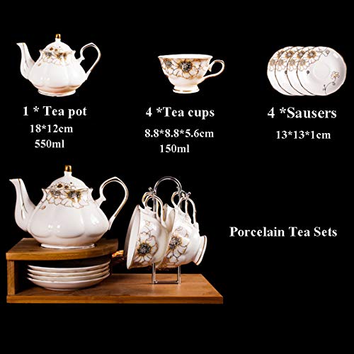 Vintage-Floral-Tea-Service-for-Adults-British-Porcelain-Tea-Sets-Tea-Cups-and-Saucer-Set-China-Porcelain-Coffee-Gift-Set-with-Cup-Holder-Stand-A-D-b-E-b