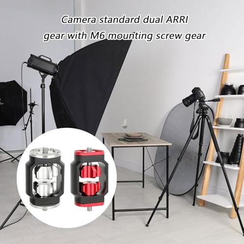 Correa de engranaje de fotografía de metal y brazo extensible de roseta 2