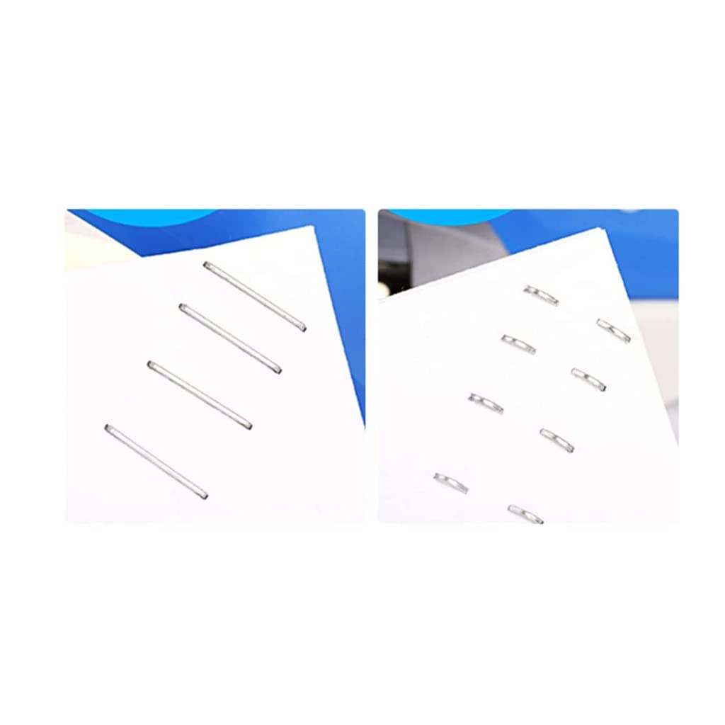 MOCKS Agrafeuses de Bureau 25 Feuilles Facile agrafeuse Robuste Papier reliures de Livre sans Effort agrafeuse de Bureau école Bureau Papeterie