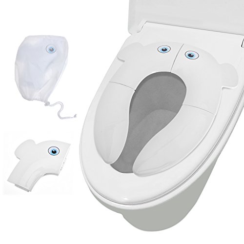 Travel Potty Toilet Potty Training Seat Covers Upgrade Folding Large Non Slip...