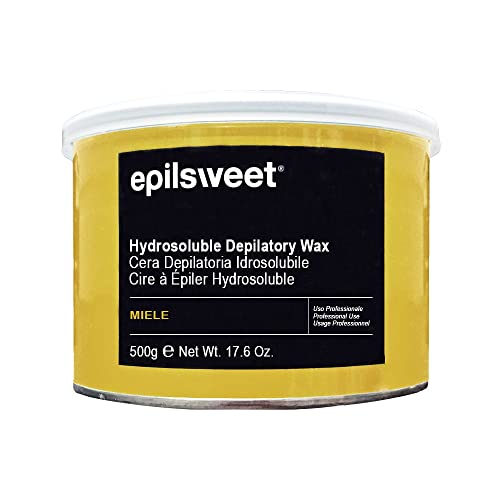 Epilsweet Cera en frío depilatoria hidrosoluble | Miel amarilla 400 ml